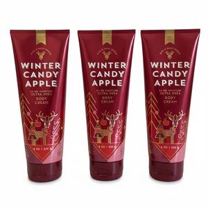 3 Pack Bath and Body Works BODY CREAM lotion 8 oz
